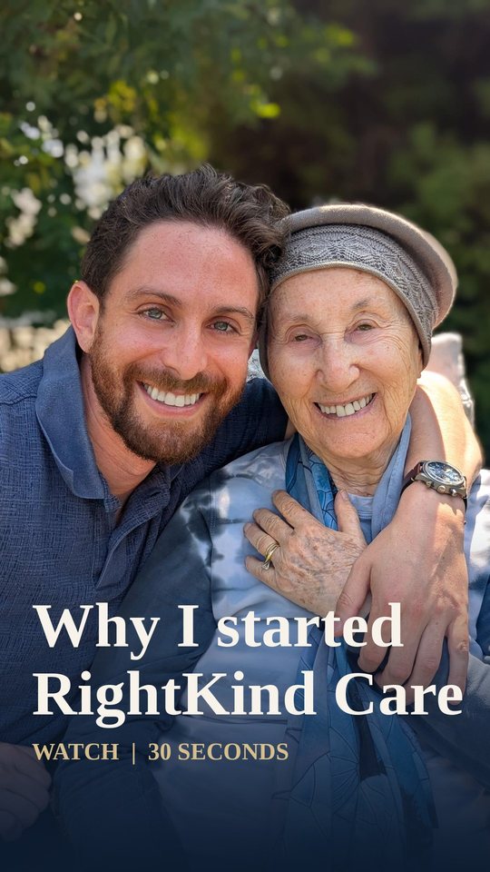 Moshe Birnbaum, founder of RightKind Care, in a short video about why he started the company